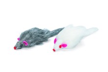 Karlie Plyšová hračka pro kočky Myš 2ks 12cm