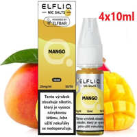 Liquid ELFLIQ Nic SALT Mango 4x10ml - 20mg