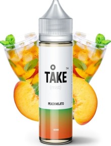 Příchuť ProVape Take Mist S&V 10ml: Peach Mojito (Broskvové mojito)