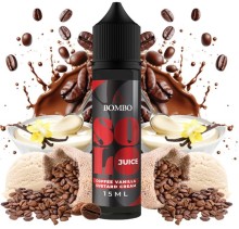 Příchuť Bombo Solo Juice S&V 15ml Coffee Vanilla Custard Cream (Káva s vanilkovým krémem)