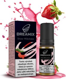 Liquid Dreamix - Jahodový milkshake (Straw Milkshake) 10ml - 3mg
