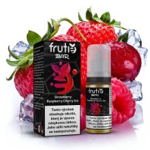 Liquid Frutie BAR Juice - Chladivá jahoda, malina, třešeň (Strawberry Raspberry Cherry Ice) 10ml - 1