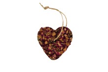 LIMARA Bezobilné bylinkové srdce Goody Crunch Šípek - Růže - Ibišek 80g