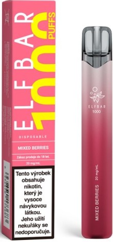 Elf Bar 1000 elektronická cigareta 20mg Mixed Berries