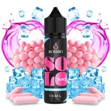 Příchuť Bombo Solo Juice S&V 15ml Bubblegum Ice (Sladká žvýkačka na ledu)