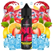 Příchuť Bombo Solo Juice S&V 15ml Strawberry Lemon Ice (Ledová jahoda s citronem)
