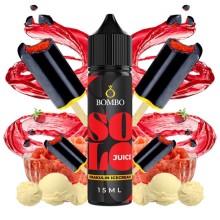 Příchuť Bombo Solo Juice S&V 15ml Drakulin Icecream (Jahodovo-vanilková zmrzlina s colou)