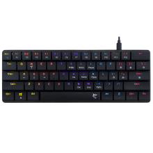 White Shark herní mechanická klávesnice NAGAMAKI, US, červený SW, černá (GK-006111)