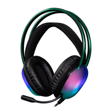White Shark herní headset PEACOCK 2, pro PC, PS4/PS5, Mac, černá