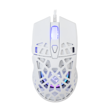 White Shark herní myš CARADOC, 7D, 7200 dpi, bílá (GM-5018)