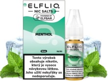 Liquid ELFLIQ Nic SALT Menthol 10ml - 10mg