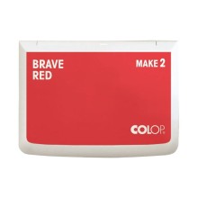 COLOP Inkoustový polštářek MAKE 2 (11x7cm), brave red