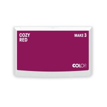 COLOP Inkoustový polštářek MAKE 3 (16x9cm), cozy red