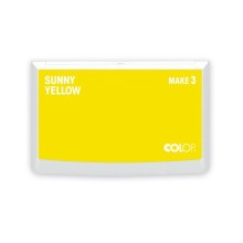 COLOP Inkoustový polštářek MAKE 3 (16x9cm), sunny yellow
