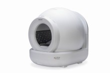 Beeztees Moeza Automatická toaleta pro kočky bílá