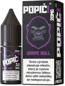 Liquid POPIČ! Salt Grape Bull 10ml-20mg