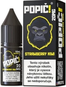 Liquid POPIČ! Salt Strawberry Kiwi 10ml-20mg