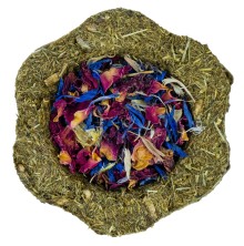 LIMARA Bezobilná krmná miska Goody Crunch Růže - Chrpa 50g