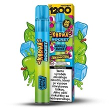 Kurwa Rocket Apple Juice 20mg 1 200 potahů