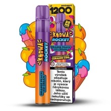 Kurwa Rocket Orange Peach Ice Cream 20mg 1 200 potahů