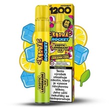 Kurwa Rocket Exotic Lemonade Ice 20mg 1 200 potahů