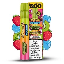 Kurwa Rocket Raspberry Kiwi Ice 20mg 1 200 potahů