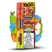 Kurwa Rocket Pear Caramel Ice 20mg 1 200 potahů