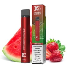 X4 Bar Strawberry Watermelon 20mg 600 potáhnutí