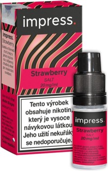 Liquid IMPRESS SALT Strawberry 10ml - 20mg