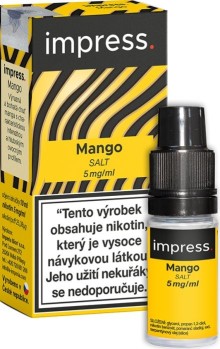 Liquid IMPRESS SALT Mango 10ml - 5mg