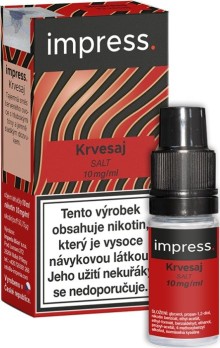 Liquid IMPRESS SALT Krvesaj 10ml - 10mg