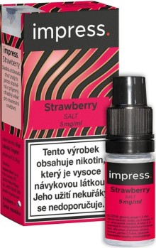 Liquid IMPRESS SALT Strawberry 10ml - 5mg