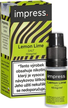 Liquid IMPRESS SALT Lemon Lime 10ml - 10mg