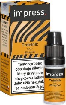 Liquid IMPRESS SALT Trdelník 10ml - 20mg