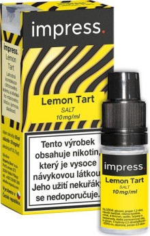 Liquid IMPRESS SALT Lemon Tart 10ml - 10mg