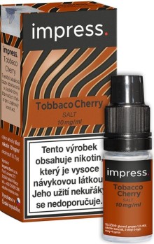 Liquid IMPRESS SALT Tobacco Cherry 10ml - 10mg