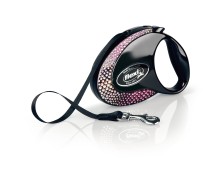 Flexi Vodítko Glam Composition M pásek 5m Onyx Black