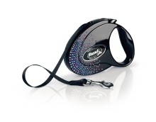 Flexi Vodítko Glam Splash M pásek 5m Mystic