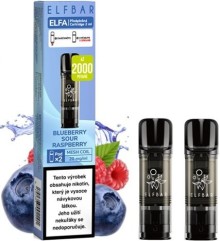 Elf Bar ELFA Pods cartridge 2Pack Blueberry Sour Raspberry 20mg