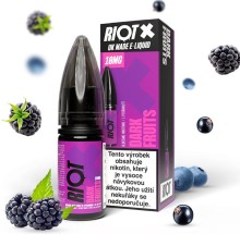 Liquid RIOT X Salt Dark Fruits (Tmavá bobulovitá směs) 10ml-20mg