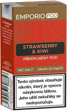 EMPORIO POD cartridge Strawberry & Kiwi 20mg 1Pack