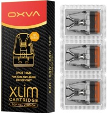 OXVA Xlim Top Fill SS cartridge 0,8ohm 2ml 3Pack