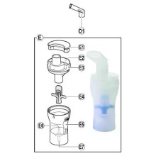 ND OMRON Nebulizační set NEB-NSET3-28 (9956268-9)pro OMRON NE-C28/C29/C30