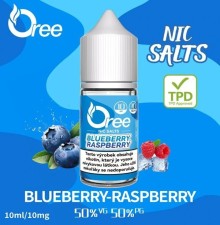 Liquid Oree SALT Blueberry Raspberry - Borůvka a Malina 10ml - 10mg