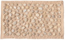 ORTEK Masážní a senzorická podložka pro děti a dospělé Podložka s přírodními oblázky SOFT 74 × 44 cm