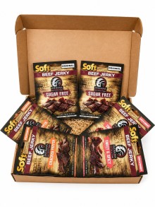 INDIANA Soft Jerky Dárkový set sušeného masa 120g