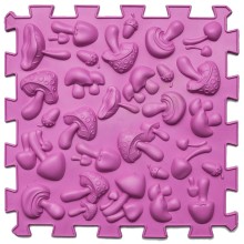 ORTEK Masážní a senzorická podložka pro děti, dospělé a psy Puzzle Mix Houby 1 prvek