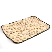 ORTEK Masážní podložka s přírodními oblázky 60 × 40 cm
