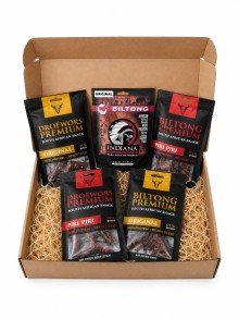 Biltong Jerky Dárkový set sušeného masa 155g
