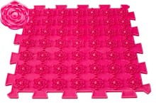 ORTEK Masážní a senzorická podložka pro děti, dospělé a psy Puzzle Mix Lotus 1 prvek